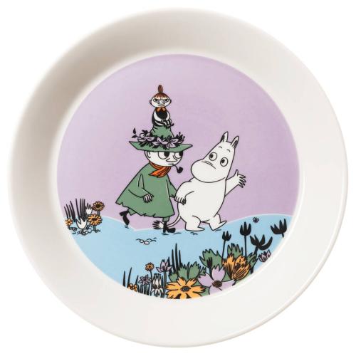 Moomin plate 19cm Friends Forever
