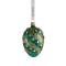 Holiday Heirlooms Green & Gold Oval Ornament