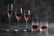 Rogaska Flame White Wine Set of 2