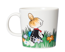 Moomin mug 300ml Little My and meadow