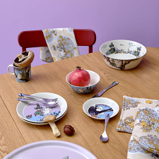 Moomin plate 19cm Friends Forever