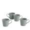 Gordon Ramsay Maze Dark Grey Mug set of 4