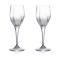 Rogaska Flame White Wine Set of 2