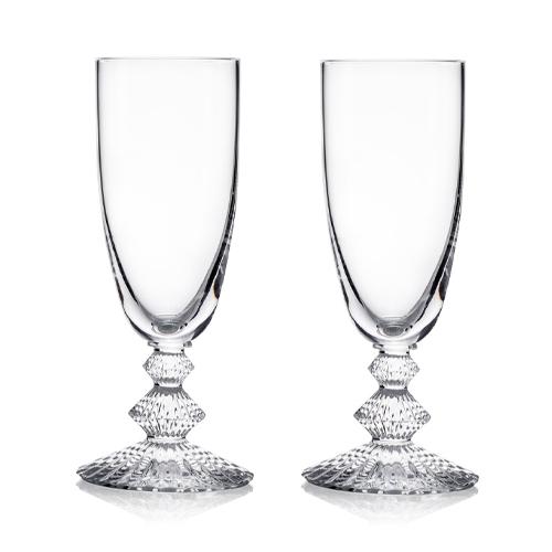 Rogaska Windsor Flute Pair