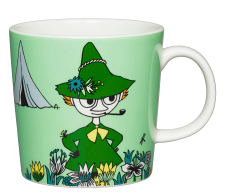 Moomin mug 300ml Snufkin green
