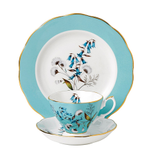 100 Years Teaware Teacup, Saucer, Plate 1950