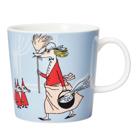 Moomin mug 300ml Fillyjonk grey