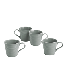 Gordon Ramsay Maze Dark Grey Mug set of 4