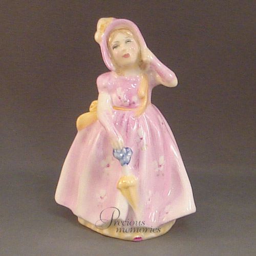 Babie, HN 2121, $69.00, Pink   Royal Doulton Figurine