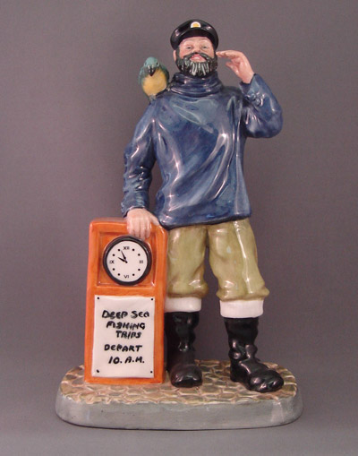 All Aboard   Royal Doulton Figurine