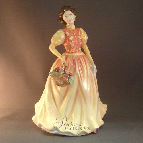 Autumn Flowers, HN 3918, $235.00,  Royal Doulton Figurine