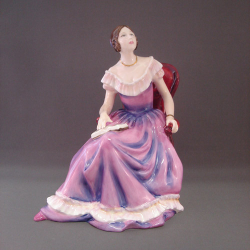 Queen Victoria, HN 4475, $495.00, purple, LE 2500, Royal Dou