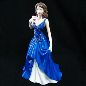 Susan, HN 5017, $189.00, royal blue, Royal Doulton