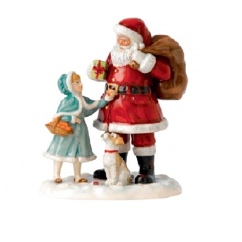 A Gift for Santa 2015 Christmas Figurine 9.5"H Royal Doul